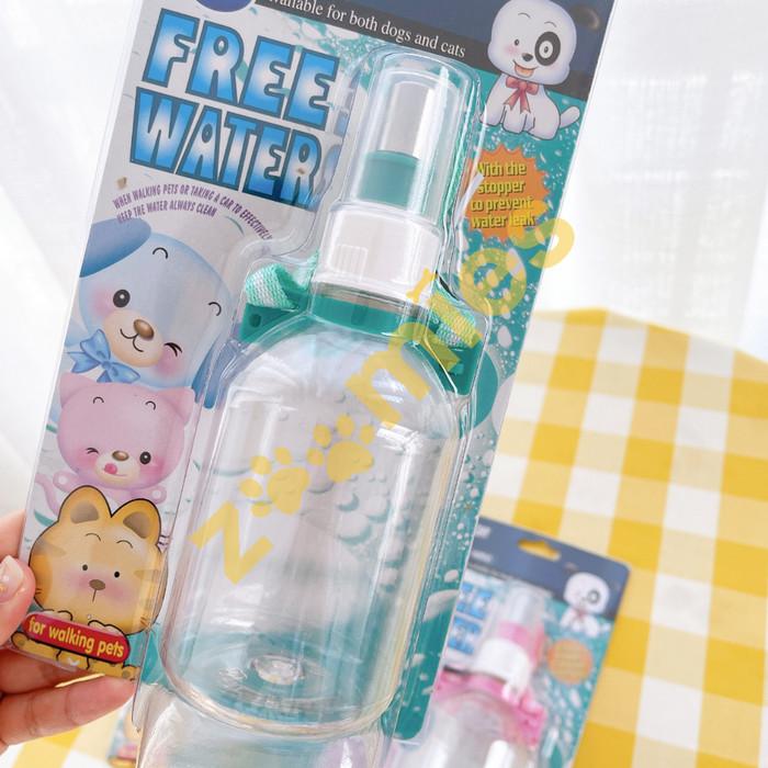 Gambar Botol Minum Gantung Travel Anjing Kucing Anabul Anti Tumpah Portable - Hijau dari Zoomies undefined Tokopedia