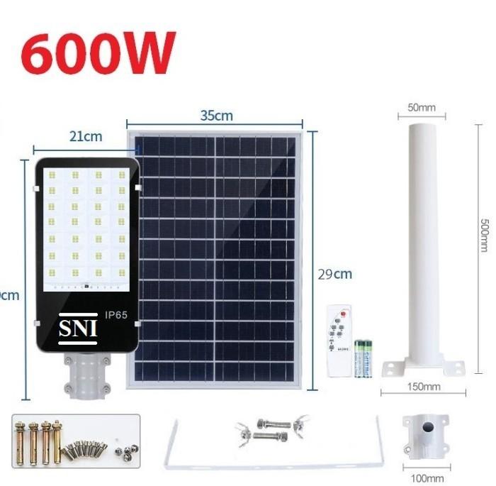 Gambar STREET LIGHT PJU LED SOLAR POWER 600W 800W / LAMPU JALAN SOLAR CELL - 600 WATT dari SUPER FAN LIGHTING undefined Tokopedia