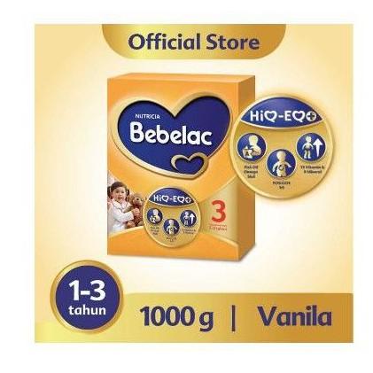 Gambar RB001 Bebelac 3 Susu Pertumbuhan Vanilla 1000g (kemasan Box) dari Vania5485 undefined Tokopedia