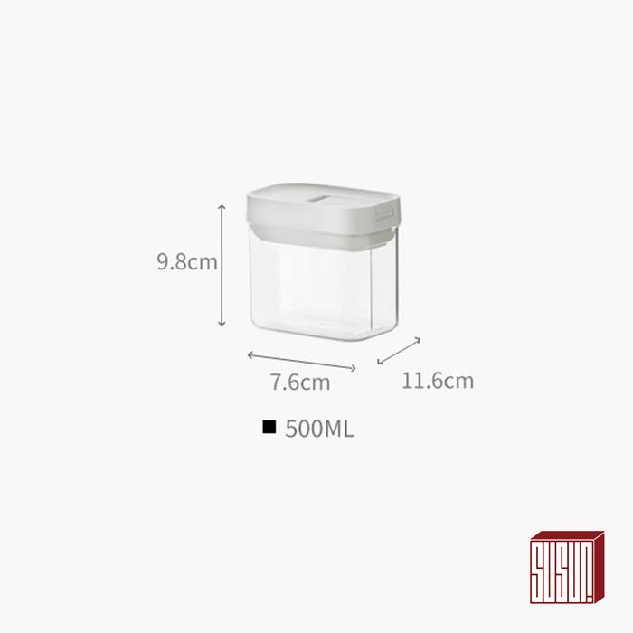 Gambar Susun Food Container / Toples / Tempat Penyimpanan Makanan Kedap Udara - 500ml dari Susun ID undefined Tokopedia