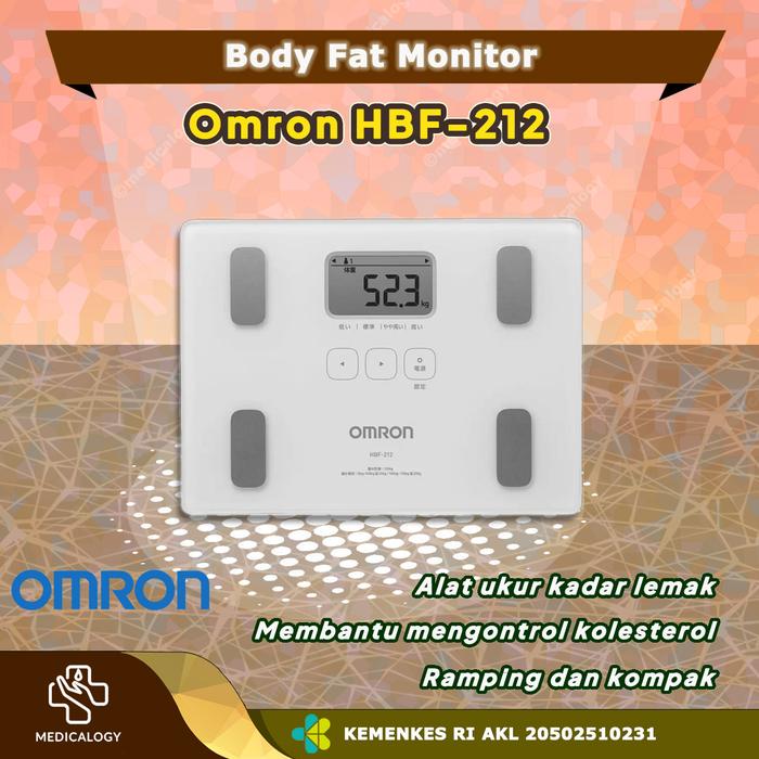 Jual Omron HBF-212 Body Fat Monitor Alat Ukur Kadar Lemak - Kab. Bantul ...