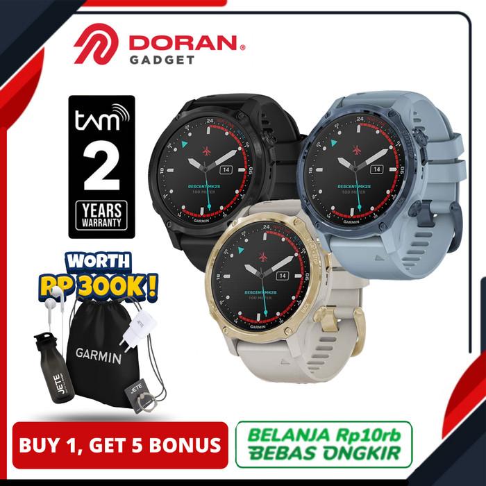 Promo Garmin Descent Mk2s Diving Watch Divecomp Garansi TAM