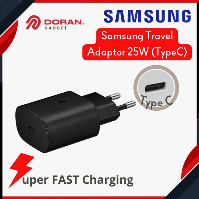 Gambar Charger Samsung Travel Adaptor 25 Watt PD Super Fast Charging Original - Charger Only dari Doran Gadget Authorized Shop undefined Tokopedia