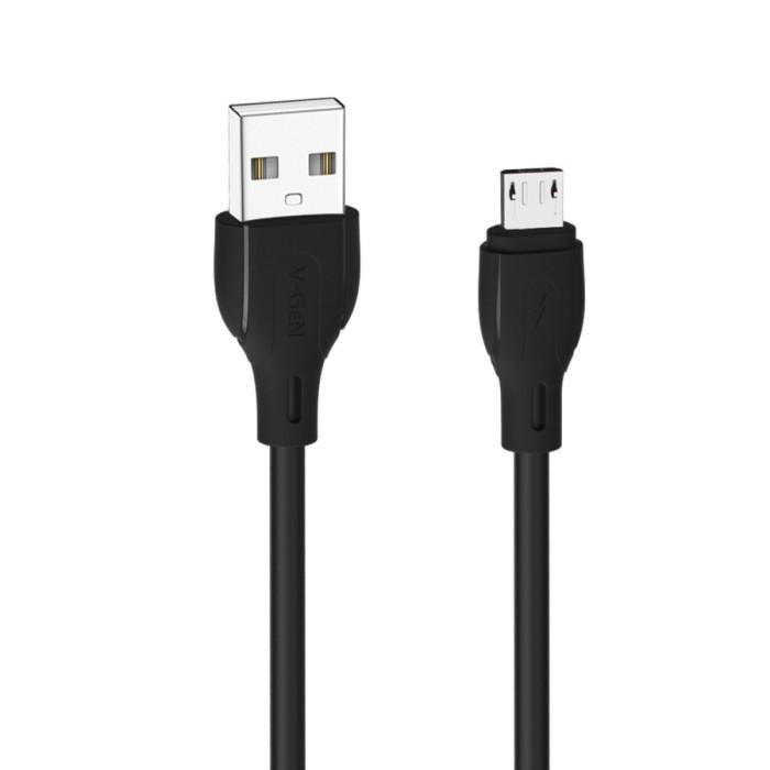 Gambar VGEN V-GeN VGC-01 / VGC-O2 Kabel Data Micro USB Fast Charging QC3.0 - Black, VGC-01 1 METER dari Golden Celluler Kota Administrasi Jakarta Pusat Tokopedia