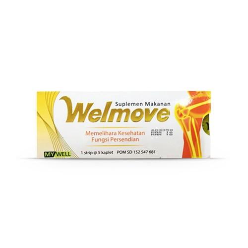 Gambar Welmove Strip Isi 5 Kaplet - Suplemen untuk Atasi Nyeri Sendi dari Farmaku undefined Tokopedia