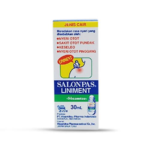 Gambar Salonpas Liniment 30 ml - Atasi Nyeri Otot Pundak, Punggung, & Keseleo dari Farmaku undefined Tokopedia