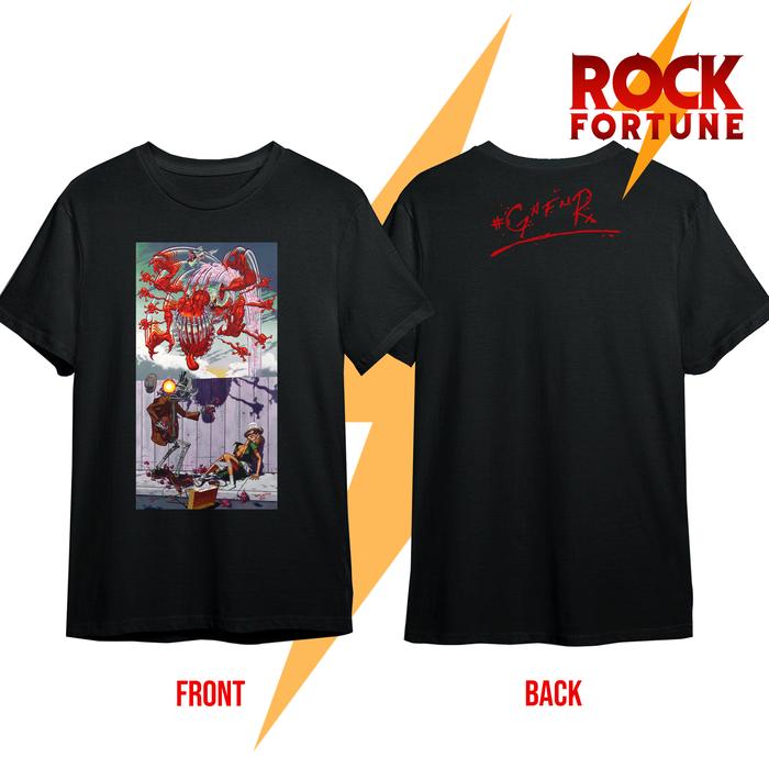 Band T Shirt GUNS N ROSES Series 100% Premium cotton 24s GNR, XXXL di  Rock Fortune Tokopedia