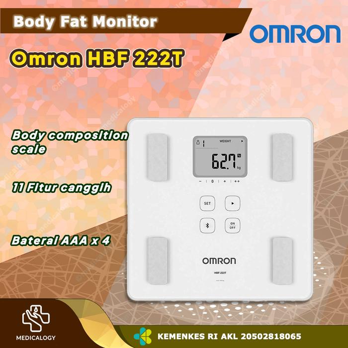 Jual Omron Body Fat Monitor HBF 222T - Kab. Bantul - Medicalogy Yogya ...