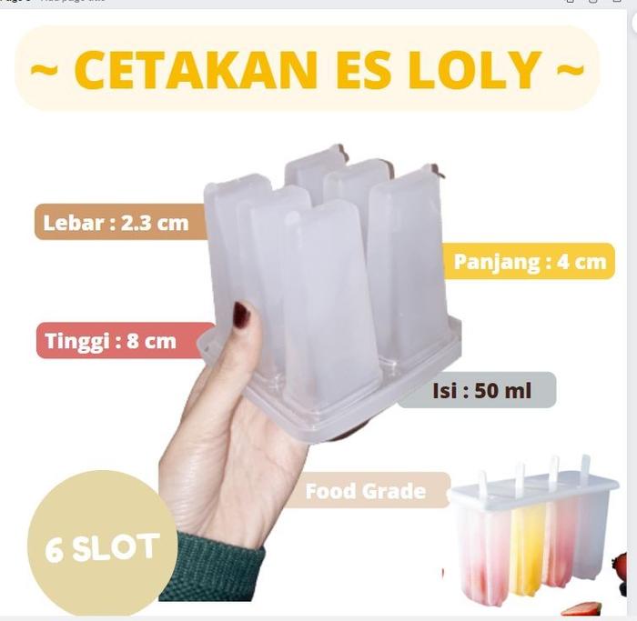 Gambar cetakan jelly mini / cetakan jeli bulat kecil / cetakan es krim - 6PETAK dari PERLENGKAPANES undefined Tokopedia