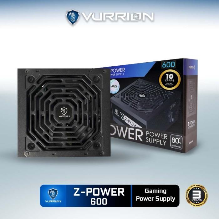 Gambar VURRION Z-POWER 600 80+ GARANSI 10TAHUN dari DOUBLEYOU SEVEN undefined Tokopedia