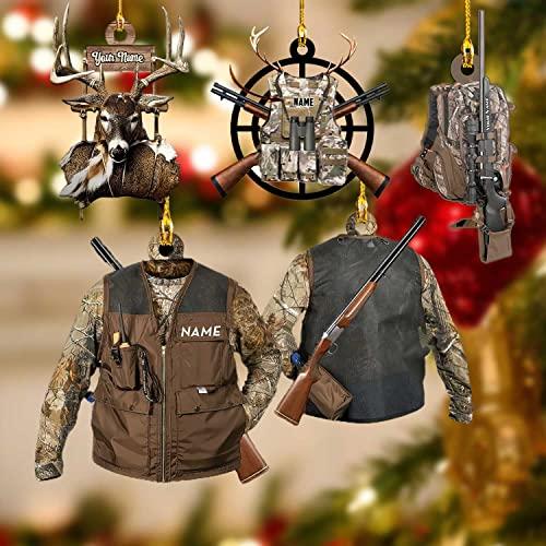 Gambar Personalized Hunting Ornament Hunter Vest Custom Ornament dari Home and Kitchen USA undefined Tokopedia