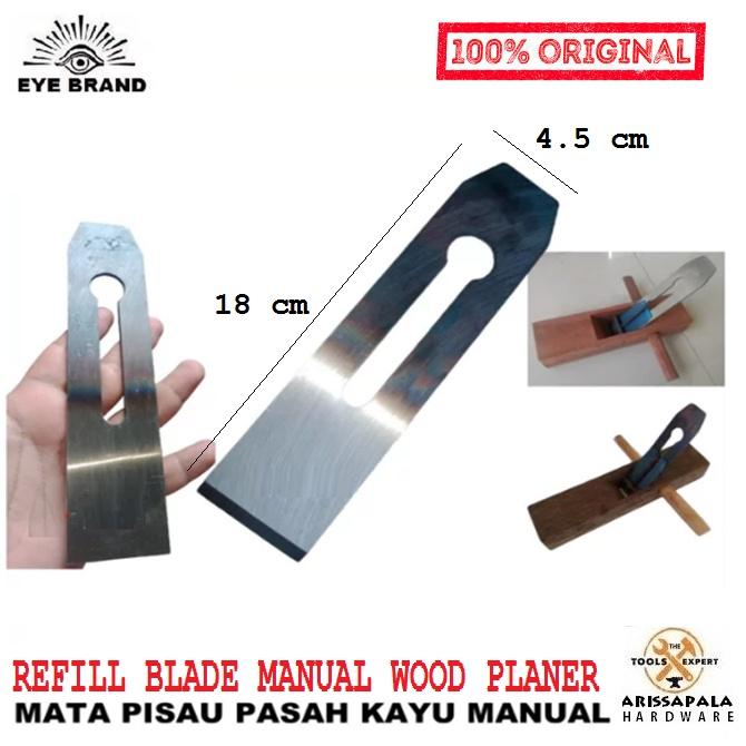 Gambar New Mata Pisau Pasah Serut Ketam Kayu Manual 4.5 X 18Cm Cap Mata dari nunufarms undefined Tokopedia