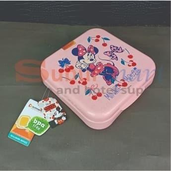 Gambar Lunch box karakter Minnie Mouse Bento sealware 3in1 Technoplast SW887 dari Interior Furniture Decoration undefined Tokopedia