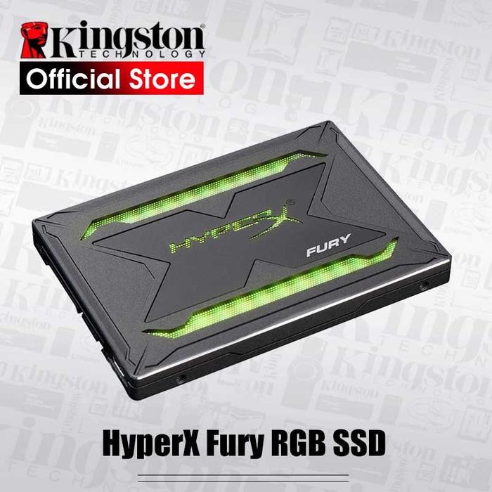 Kingston Ssd 480gb Ssd Rgb Hyperx Jual Kingston RGB SSD HyperX