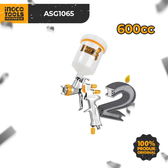 Promo LVMP Air Spray Gun 600 ml INGCO ASG1065 Tabung Atas PROFESSIONAL