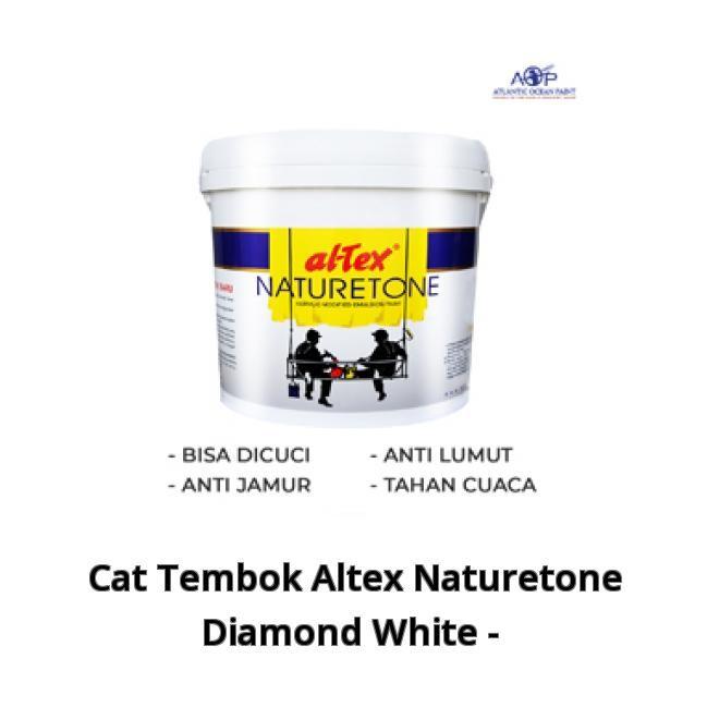 Gambar Cat Tembok Altex Naturetone - Diamond White - 1 kg dari Atlantic Ocean Paint Palembang undefined Tokopedia
