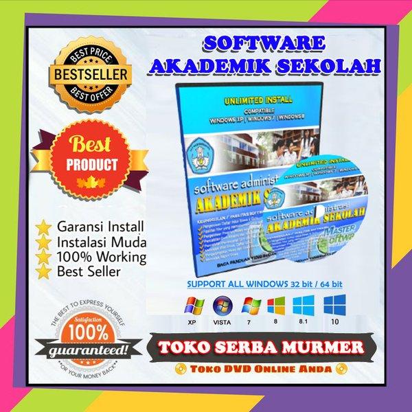 Gambar software aplikasi administrasi sekolah bimbel kursus terlaris full dari Trixie toko undefined Tokopedia