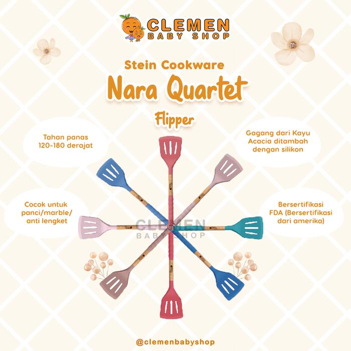 Gambar Steincookware Nara Quartet - Flipper, Pink Iris dari Clemen Baby Shop undefined Tokopedia