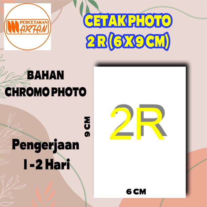 Gambar Cetak Photo Ukuran 2R 3R dan 4R bahan Konstruk 260 - 2R dari Percetakan Marfan undefined Tokopedia