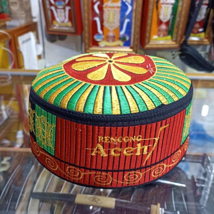 Gambar Peci bordiran khas Aceh / Peci tulisan rencong Aceh - 1 - 7 dari Arifsouveniraceh undefined Tokopedia