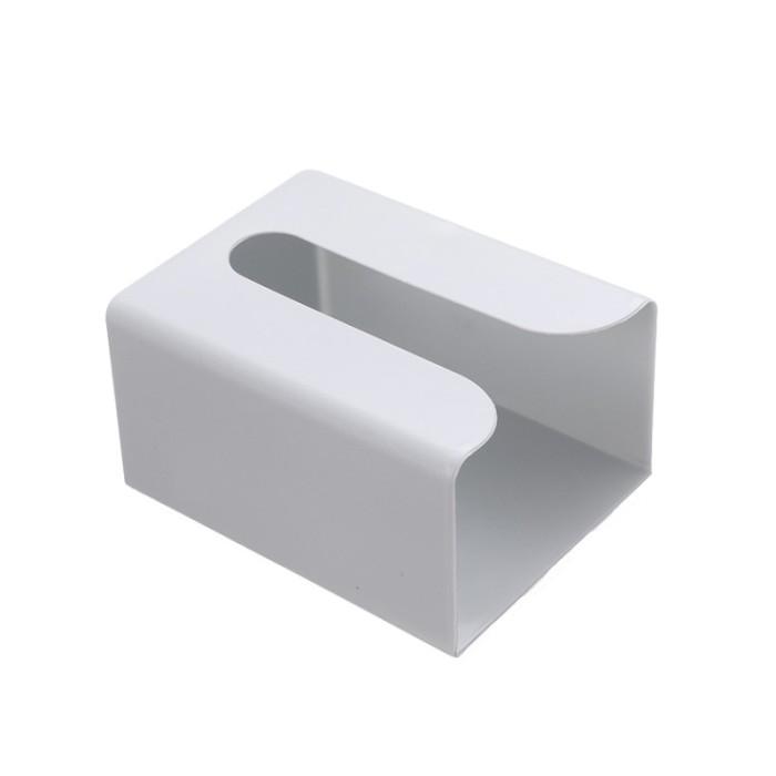Gambar TEMPAT TISSUE TEMPEL DINDING DAPUR TOILET KOTAK TISU TEMPEL DAPUR - Abu-Abu dari Nivalis Jakarta undefined Tokopedia