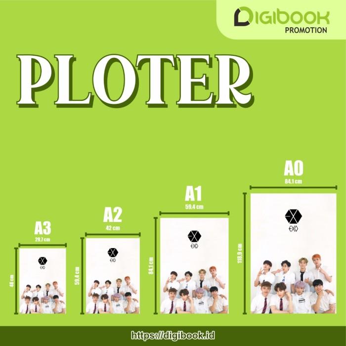 Gambar Print Ploter Poster Jumbo Ukuran A3 A2 A1 A0 | HVS 100 gsm - Full Color/Blok, A1 dari Digibook Promotion Tembalang undefined Tokopedia