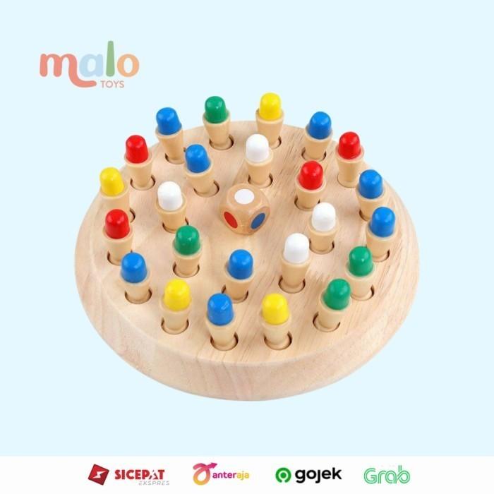 Gambar MALOTOYS - Memory Chess Game Catur Wooden Mainan Toys Daya Ingat Anak dari ZainCollection1_NEW undefined Tokopedia