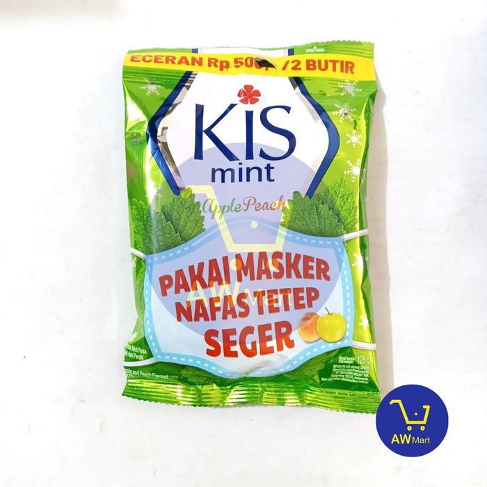 Gambar PERMEN KIS MINT 125 GRAM - ALL VARIAN - APEL & PERSIK dari AW Mart undefined Tokopedia