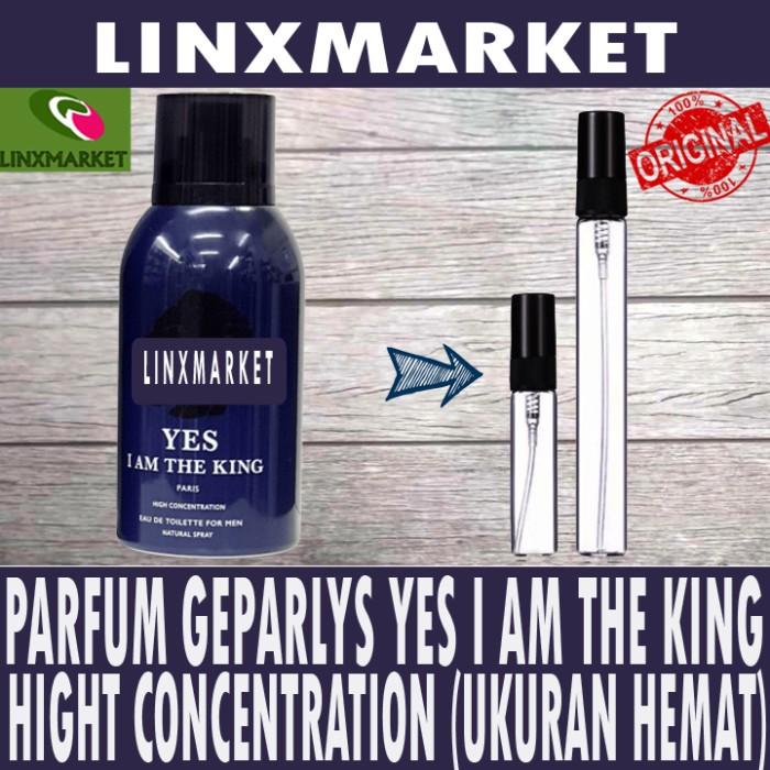 Jual GEPARLYS YES I AM THE KING HIGH CONCENTRATION FOR MEN
