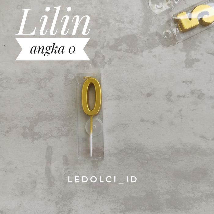 Gambar LILIN ANGKA MODEL BARU LILIN ULANG TAHUN ANGKA BIRTHDAY CANDLE (BARU) - 0 dari TBK Ledolci undefined Tokopedia