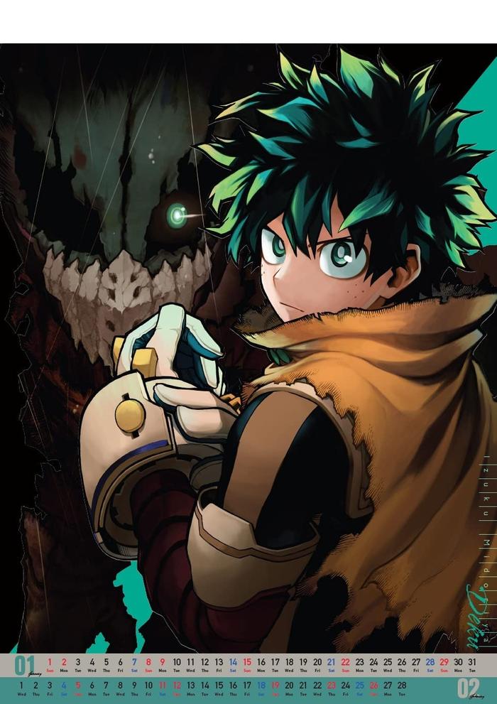 Jual My Hero Academia Calendar 2023 Boku no Hero Academia Goods