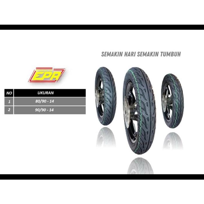 Gambar Ban Motor Tubless Matic Beat Vario Mio Ukuran 80/90 & 90/90 Ring 14 - 80/90-14 biasa dari Melodyfortunastore undefined Tokopedia