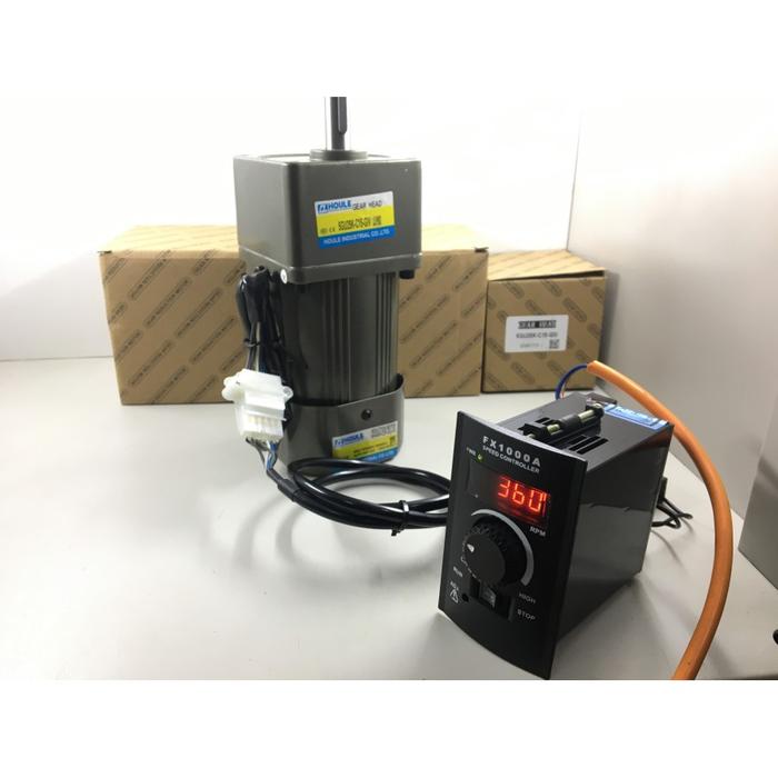 Engine Rpm Speed Controller Jual Speed Control Motor Gearbox 60W 220V 1 Phase- Gear Head Controller ...