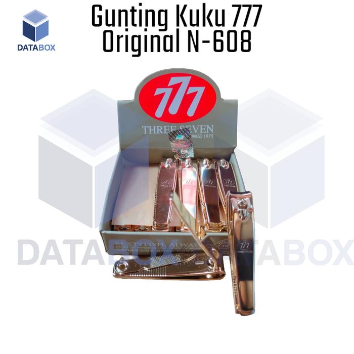 Gambar GUNTING KUKU 777 N-608 ORIGINAL MADE IN KOREA NAIL CLIPPER - Gold dari tokogrosirmurahdex undefined Tokopedia