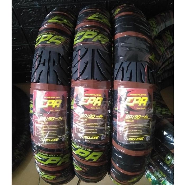 Gambar Ban Tubles Motor Matic Beat Vario Mio Ring 14 - dpn 80/90-14 dari Melodyfortunastore undefined Tokopedia