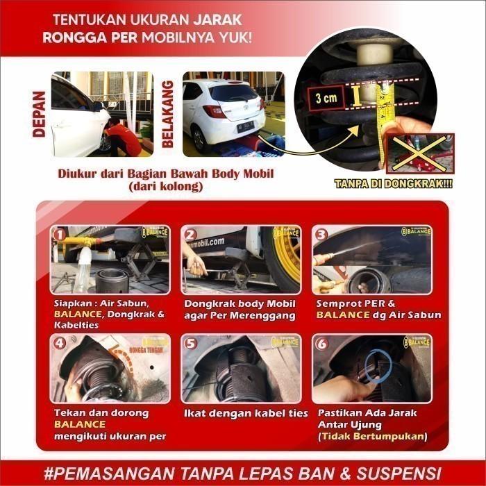 Gambar Stabilizer aktif Balance Sport Damper 6cm peredam guncangan anti keras dari Balance Sport Damper Ofc undefined Tokopedia