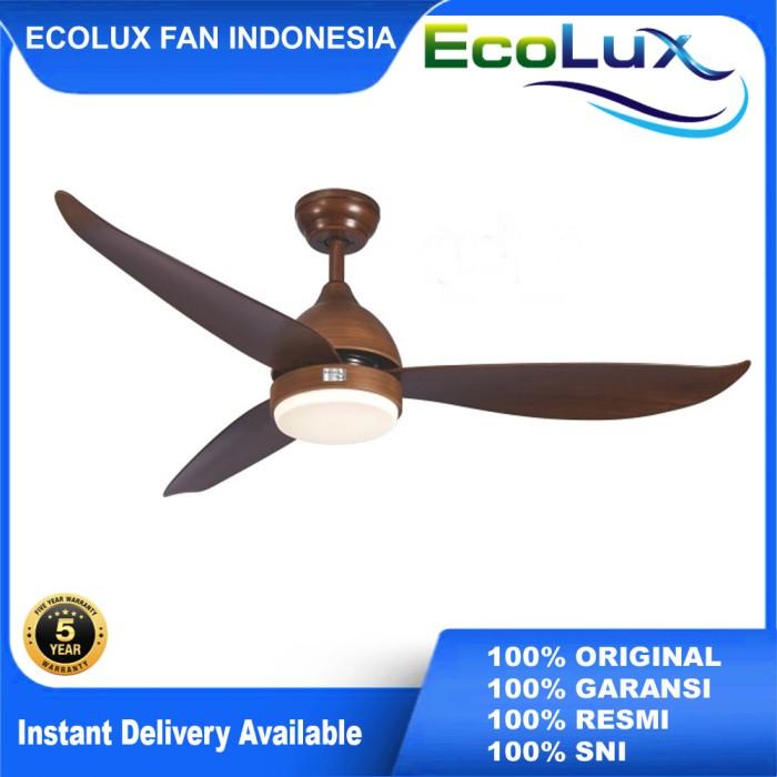 Gambar Kipas Angin Lampu Gantung / Kipas angin lampu Ecolux tipe Eco-005 SOKA - WOOD., 46" dari ECOLUXFAN INDONESIA undefined Tokopedia