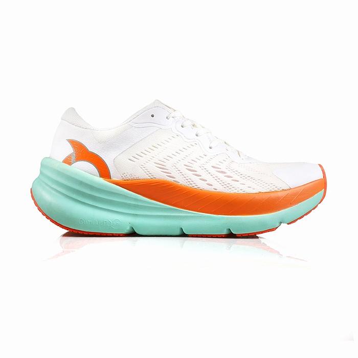 Gambar SEPATU LARI RUNNING ORTUSEIGHT HYPERBLAST - WHITE ORTRANGE AQUA 100 dari fieraa_shopp undefined Tokopedia
