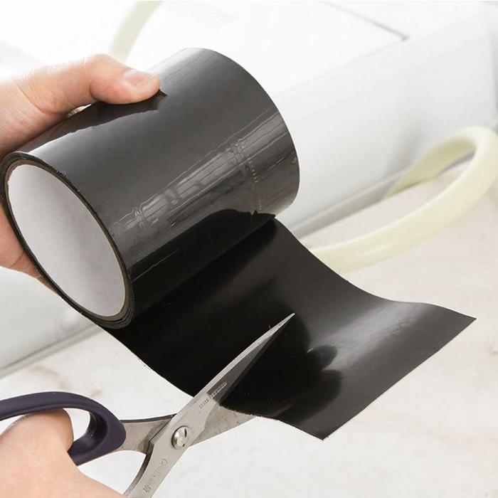 Gambar TaffPACK Lakban Anti Bocor Waterproof Leak Stop Tape 10x152cm - 51DB - Hitam dari Aranan Store undefined Tokopedia
