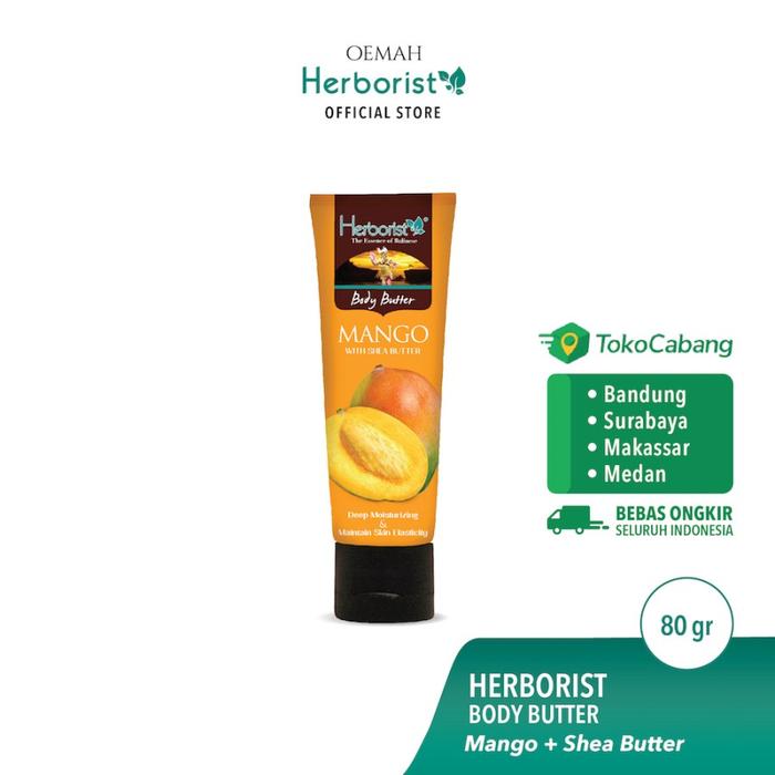Gambar Herborist Body Butter 80 gr Tube Pelembab Kulit Tubuh - Mango dari Jwl Skin Shop undefined Tokopedia