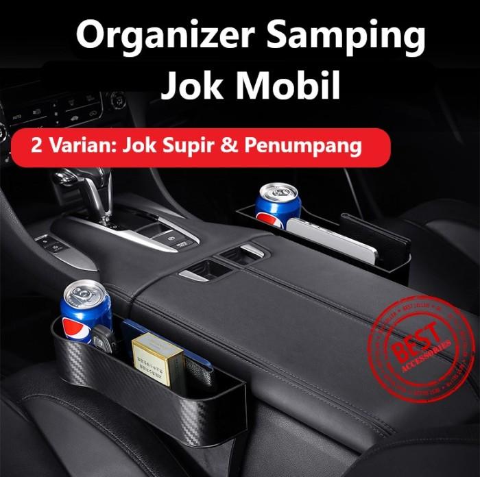 Gambar Car Seat Gap Organizer Carbon Jok Mobil Holder Storage Botol - Jok Penumpang dari laris aksesoris 88 undefined Tokopedia