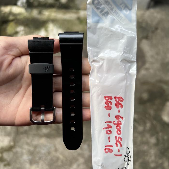 Jual Strap tali jam tangan casio g-shock BG-6900SG BGD-140 1B
