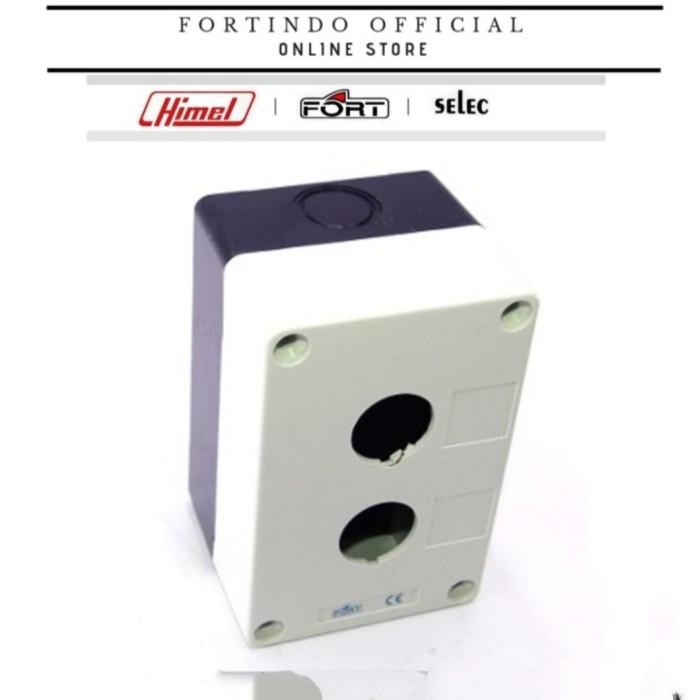 Gambar FORT Box Push Button Station 22 mm 2 Lubang BX2-22 Putih / Kuning - Putih dari SINAR TERANG SIMO MAKMUR undefined Tokopedia