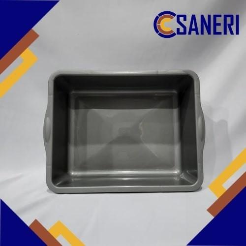 Gambar BAK PLASTIK TAHU SEDANG MURAH 36.5x27x11.5 GREEN VIOLET ABU METALIK - ABU METALIK dari Saneri Indonesia undefined Tokopedia