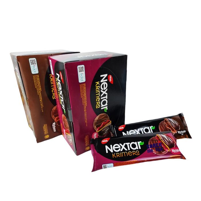 Gambar (0_0) Nextar Krimero BOX - 10bks x 28gr ("_") dari inacio19 undefined Tokopedia