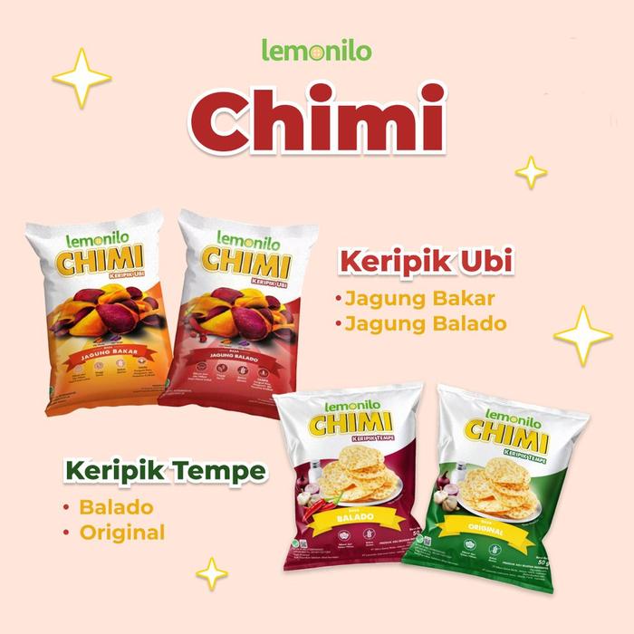 Gambar (0_0) Lemonilo Chimi Keripik Tempe Ubi | Snack Cemilan Diet Sehat dari inacio19 undefined Tokopedia