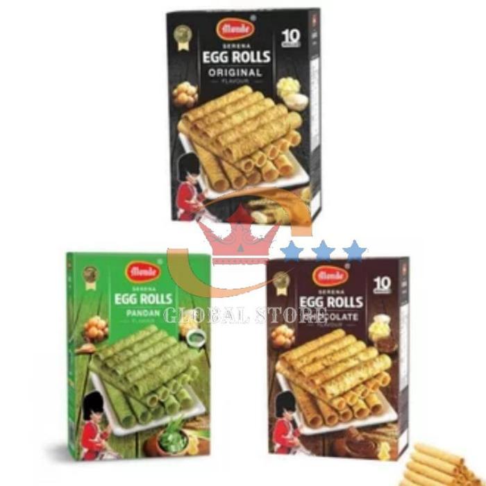 Gambar (0_0) monde serena egg roll all original / pandan 70 gram / coklat 168 dari inacio19 undefined Tokopedia