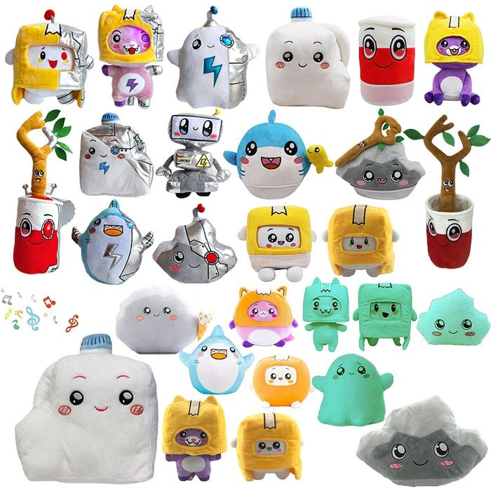 Gambar New Lankybox Thicc Shark Cyborg Plush With Light Boxy dari Cheweey Grocery Store undefined Tokopedia