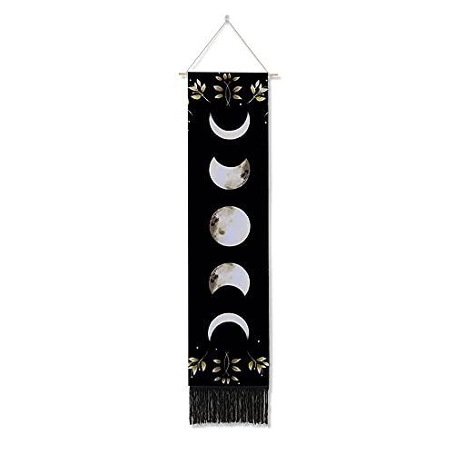 Gambar WEISIPU Moon Tapestry Aesthetic Phase Tapestry Bohemian Wall Art dari Home and Kitchen USA undefined Tokopedia