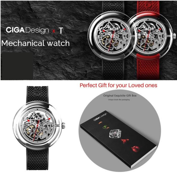 Gambar Ciga Design T Series 360 Degree Transparent Mechanical Watch dari Bimbie CVT Store undefined Tokopedia